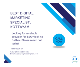 Best Digital Marketing Expert, Kottayam