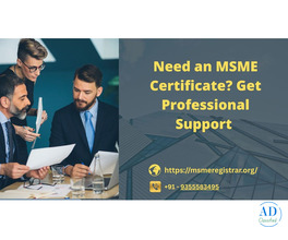 Need an MSME Certificate? Get Professional Support
