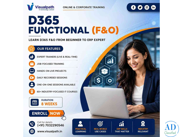 Microsoft Dynamics 365 Finance Training | D365 Online Training
