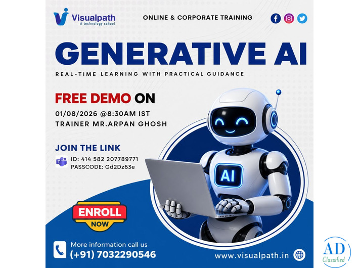 Join Our Free Generative AI Online Demo Session - August 1