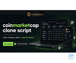 CoinMarketCap Clone Script for Investors, Exchanges & Crypto Communities