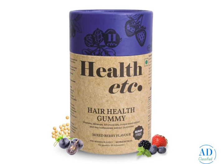 Doctor-Formulated Sugar-Free Hair Health Gummies