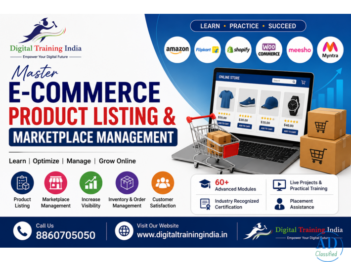 Master E-Commerce Product Listing & Marketplace Management