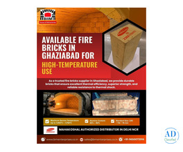 Available Fire Bricks in Ghaziabad for High-Temperature Use | Contact us