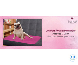 Comfort for Every Member Pet Beds & Linen that complement your home