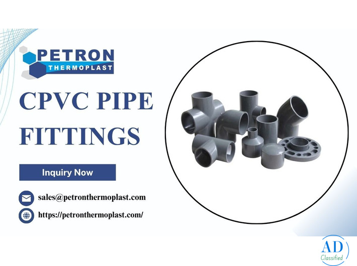 CPVC Pipe Fittings Manufacturer for Industrial Projects