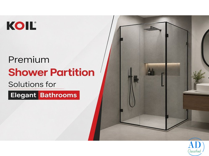 Premium Shower Partition Solutions for Elegant Bathrooms
