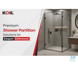 Premium Shower Partition Solutions for Elegant Bathrooms