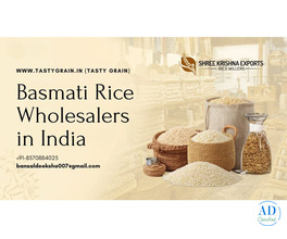 Basmati Rice Wholesalers in India