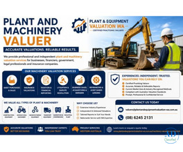 Plant and Machinery Valuer | Professional Machinery Valuation Services
