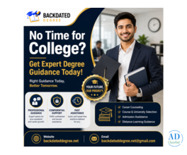 No Time for College? Get Expert Degree Guidance Today!