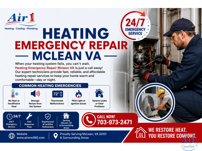 Heating Emergency Repair Mclean VA