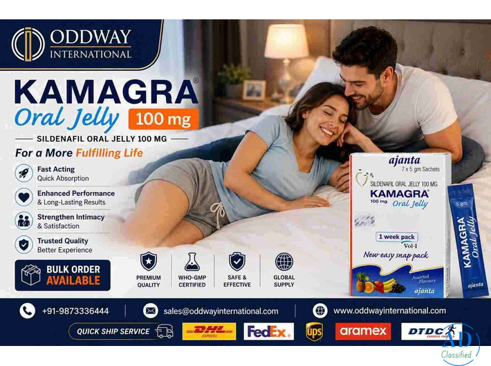Bulk Buy Kamagra Oral Jelly from an International Pharmaceutical Distribution Company