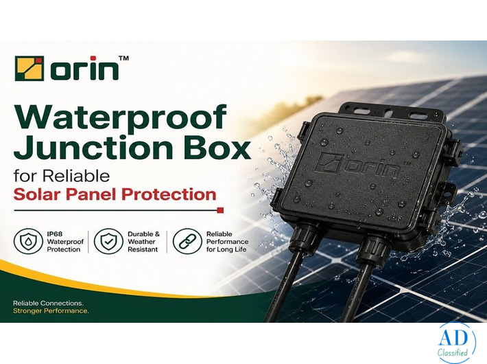 Waterproof Junction Box for Reliable Solar Panel Protection