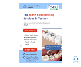 Tooth-Coloured Filling Treatment in Tosham | Triveni Dental