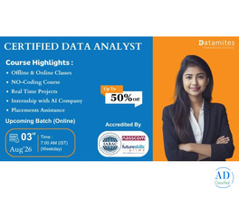 DataMites Data Analyst training in Jaipur with placements