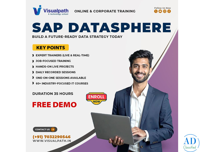 SAP Datasphere Training In Hyderabad | Online Training