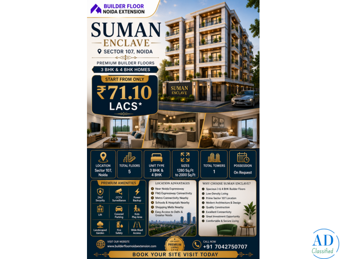 Prateek Edifice Rent | Apartment on Rent in Prateek Edifice Sector 107 Noida