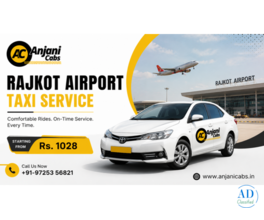 Book Rajkot Airport Taxi Service by Anjani Cabs