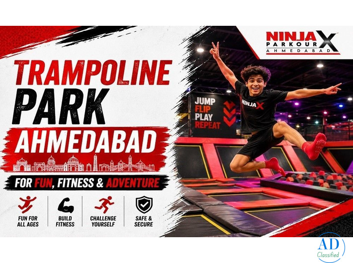 Trampoline Park Ahmedabad for Fun, Fitness & Adventure