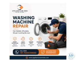 Professional Washing Machine Repair Services | Appliance Care India