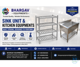 Sink Unit and Kitchen Equipments Manufacturer Mumbai
