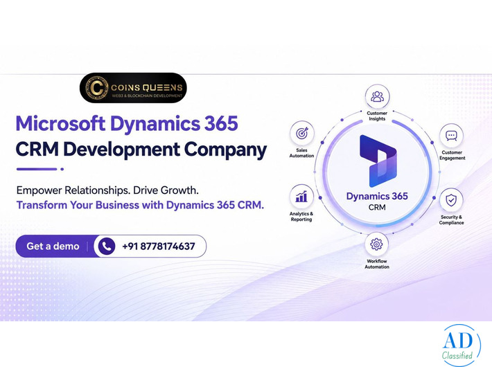 Advanced Microsoft Dynamics 365 CRM Development Company for Enterprise Success