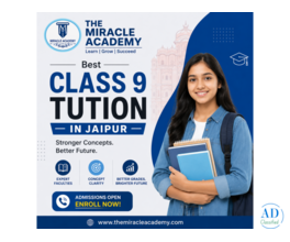 Best Class 9 Tuition in Jaipur | The Miracle Academy