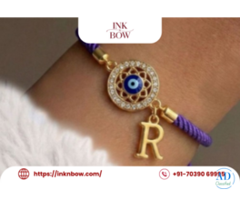 Get Inknbow Personalized Evil Eye Amulet Rakhi for Protective Blessing