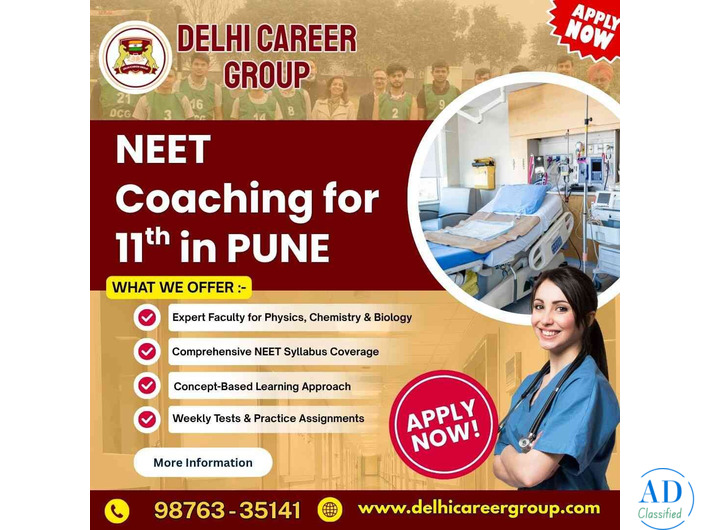 NEET Coaching for 11th in Pune