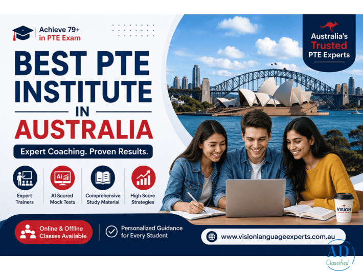 Australia's Best PTE Institute with AI Practice
