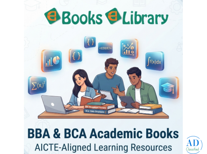 BBA & BCA Semester Books with Student Discounts