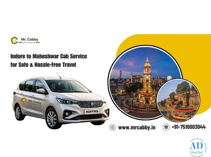 Indore to Maheshwar Cab Booking – Instant Confirmation
