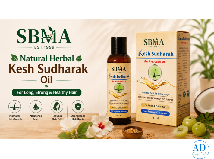 Natural Herbal Kesh Sudharak Oil