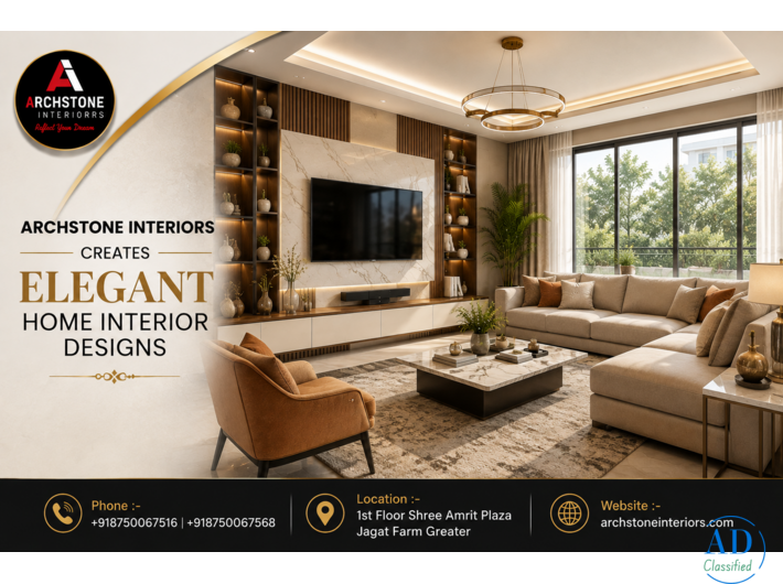 Archstone Interiors Creates Elegant Home Interior Designs