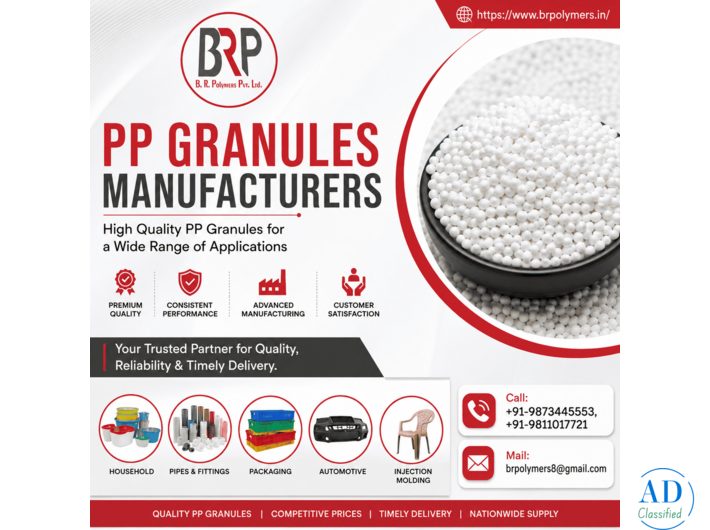 PP Granules Manufacturers in India