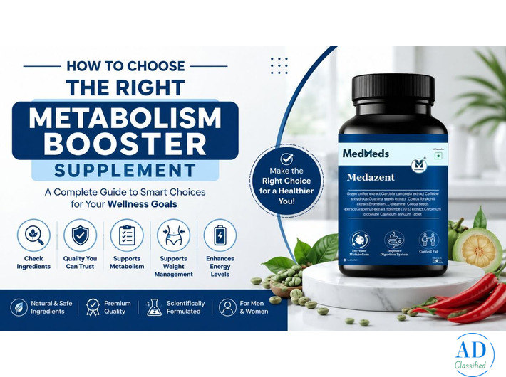 How to Choose the Right Metabolism Booster Supplement