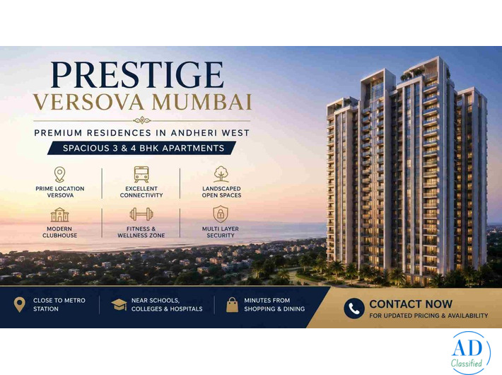 Prestige Versova Mumbai Coastal Living