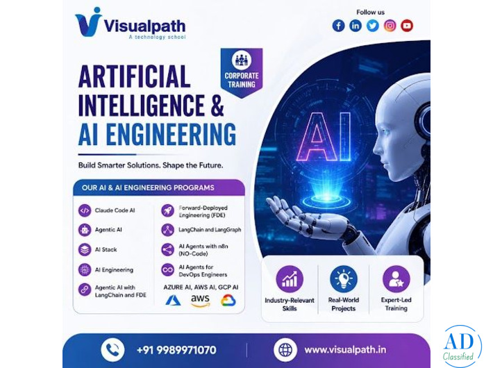 Visualpath Corporate Online Training for AI Engineers