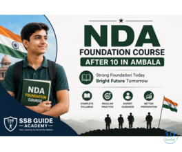 NDA Foundation Course After 10 in Ambala for Strong NDA Preparation from Early Stage