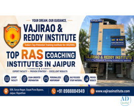 Top RAS Coaching Institutes in Jaipur – Vajirao & Reddy Institute