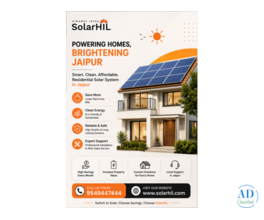 Residential Solar System Jaipur – Smart Energy for Every Home