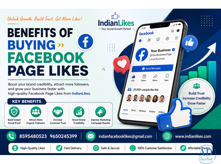 Benefits of Buying Facebook Page Likes - IndianLikes