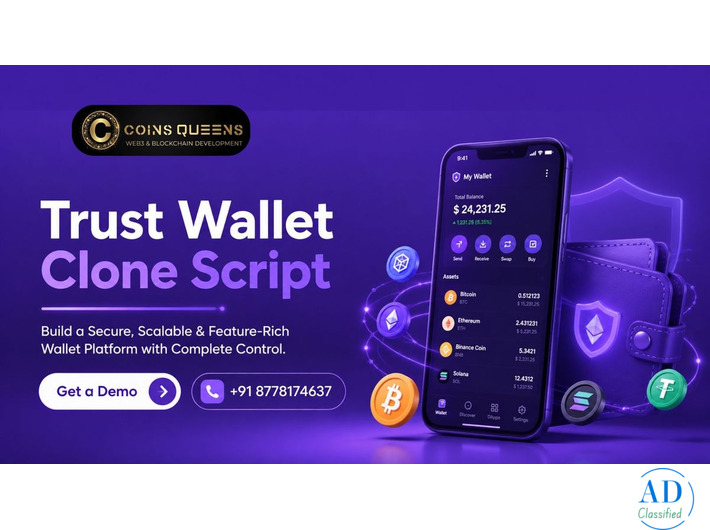 Trust Wallet Clone Script That Powers Secure Web3 Wallet Innovation