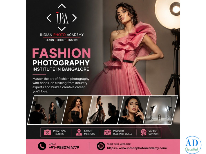 fashion photography institute in Bangalore