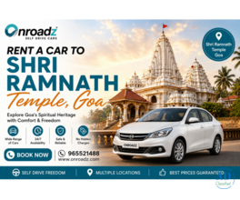 Onroadz Self Drive Cars in Shri Ramnath Temple Goa