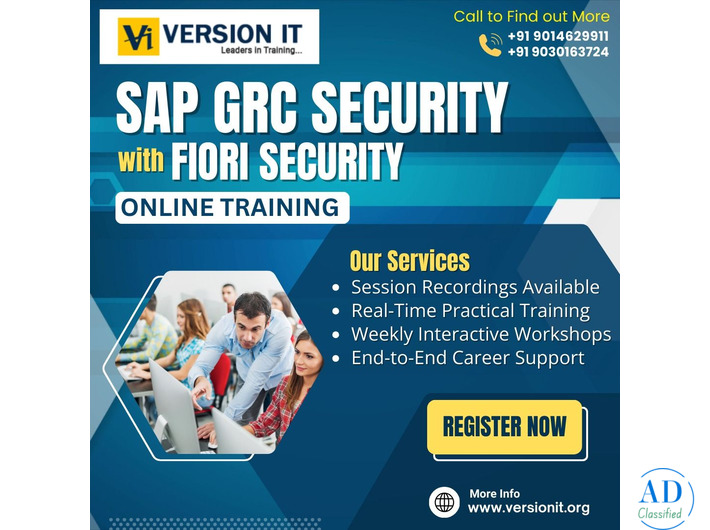 SAP GRC Security Training in Hyderabad - Build a high-paying career with Version IT