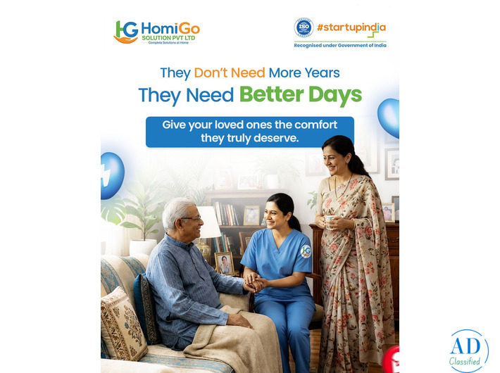 Home Care Services for Elderly Care & Patient Support at Home | HomiGo