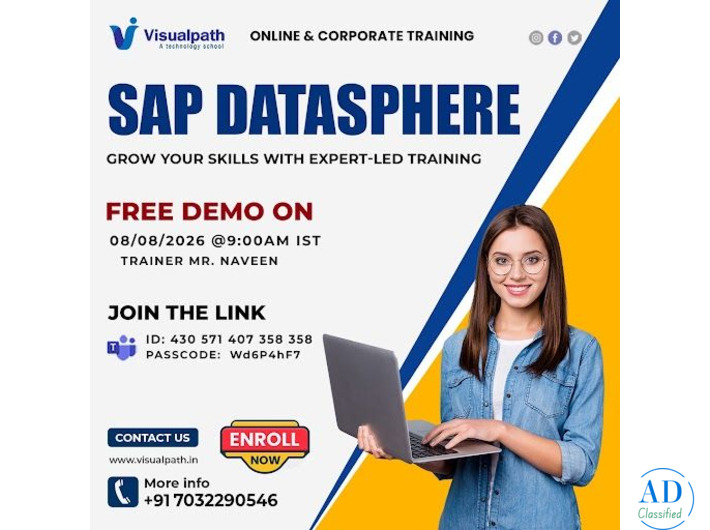 Join SAP Datasphere Free Demo Session - Aug 08,