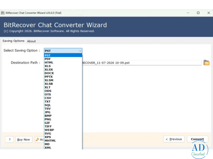 RecoveryTools JSON Chat Migrator Tool